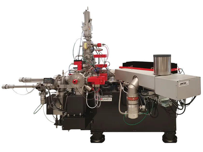 CAMECA SIMS for Materials & Geosciences: NanoSIMS 50L — Secondary Ion Mass Spectrometry (SIMS)