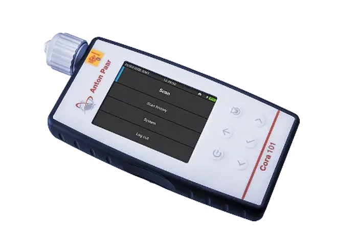 Anton Paar Handheld Raman Spectrometer: Cora 101 — Raman Spectrometers