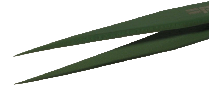 SPI Supplies PTFE-Coated and All-PTFE Tweezers — Precision Tweezers