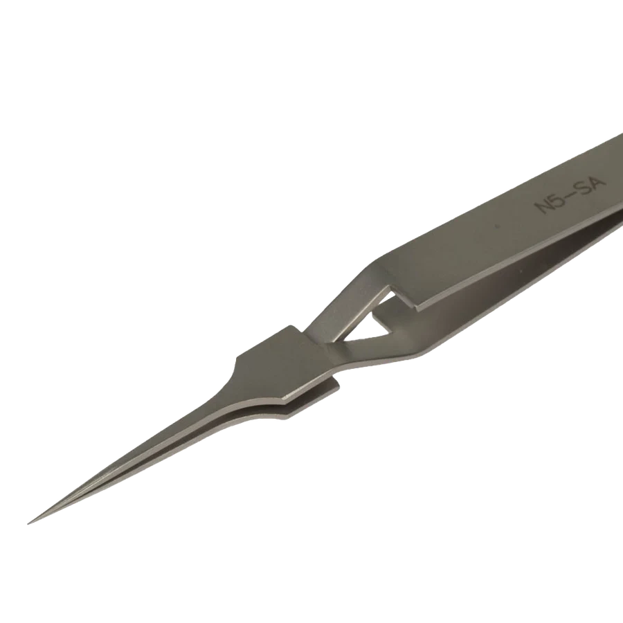 SPI Supplies Self-Closing and Anti-Capillary Tweezers — Precision Tweezers